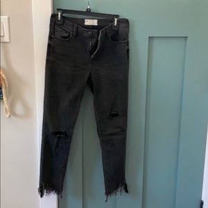 Free people black jeans